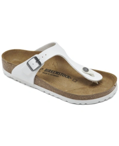 Birkenstock Women's Gizeh Birko-flor Sandals From Finish Line In White