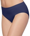 Wacoal B-smooth Hi Cut Brief Underwear 834175 In Twilight Blue