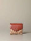 COACH WALLET IN LEATHER AND COATED CANVAS WITH LOGO,11443153