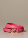 FERRAGAMO GANCINI BELT IN SCORE LEATHER,11443302