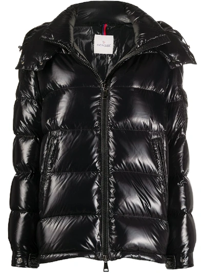 Moncler Maire Down Coat In Black