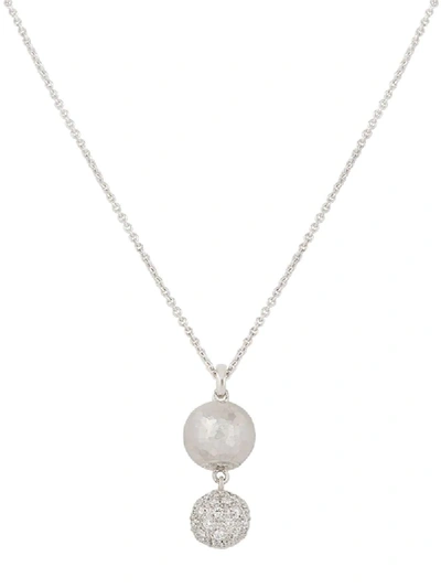 Tiffany & Co 18kt White Gold Diamond Paloma Picasso Necklace