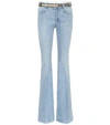 STELLA MCCARTNEY LOW-RISE FLARED JEANS,P00474026