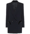 Blazé Milano Blaze Milano Resolute Everynight Essential Wool Blazer In Blue