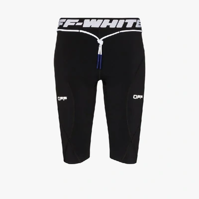 Off-white Active Cycling Shorts In Black