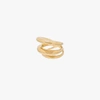 Charlotte Chesnais Gold Vermeil Echo Ring In Gold