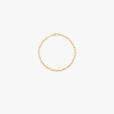 Laura Lombardi Gold-plated Bar Chain Anklet