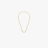 DRU 14K YELLOW GOLD ANTIQUE LINK CHAIN NECKLACE,DRCHAL14675799