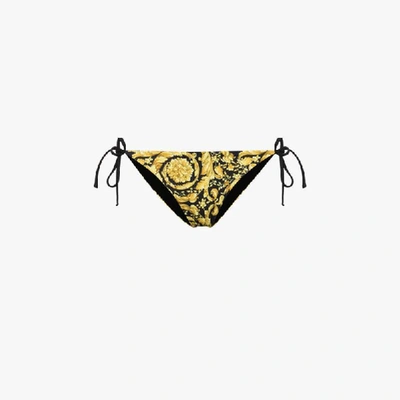 VERSACE BIKINIHÖSCHEN MIT BAROCK-PRINT,ABD05027A23587015159502