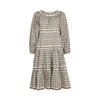 TORY BURCH PRINTED TIERED COTTON DRESS,3873806