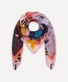 HETI'S COLOURS LEAH SILK SQUARE SCARF,000701149