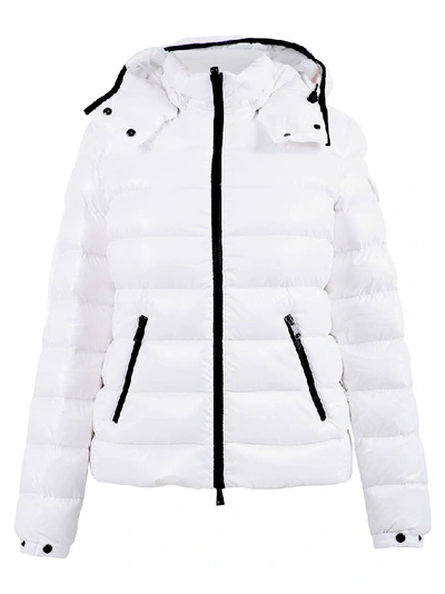 Moncler Hooded Padded Jacket In White