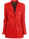 ARMA RED LEATHER JACKET,31025045