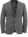 TONELLO GRAY WOOL JACKET,33280430