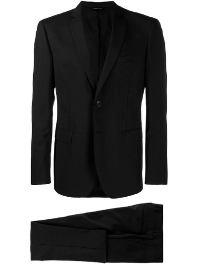 Tonello Suit In Black Wool