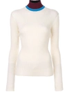 Calvin Klein 205w39nyc White Turtleneck