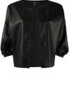 Arma Madee Open Front Jacket In Black