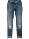 DOLCE & GABBANA BLUE JEANS WITH TEARS,37635944
