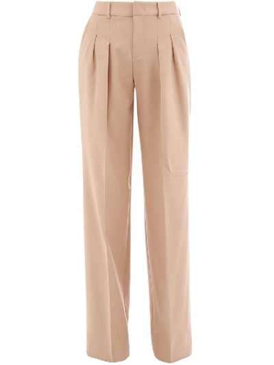 Pt01 Palazzo Trousers Beige - Atterley