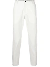 DEPARTMENT FIVE ICY WHITE CHINO PANTS,39701859