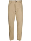 DSQUARED2 BEIGE CHINO TROUSERS,39984868