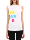 Dsquared2 Hawaii White Cotton Top In White