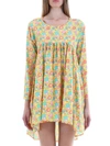 JEREMY SCOTT YELLOW FLORAL DRESS,8176587