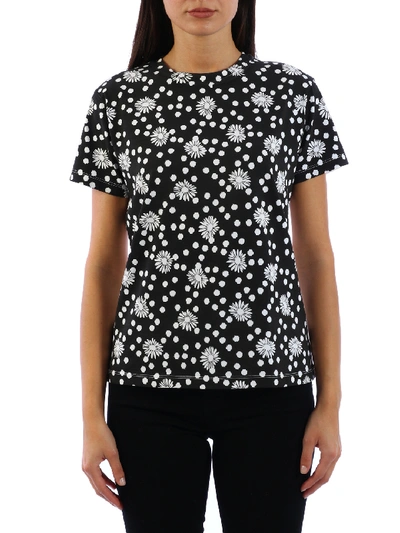EMANUEL UNGARO TSHIRT WITH FLOWERS,8443131