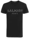BALMAIN LOGO T-SHIRT BLACK,39649099