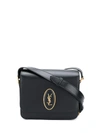 Saint Laurent Le 61 Small Saddle Bag In Black