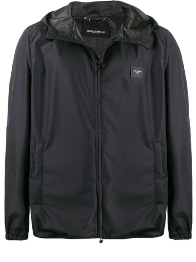 Dolce & Gabbana Nylon Jacket Black