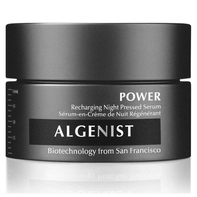 Algenist Power Recharging Night Pressed Serum, 60ml - Colorless In N/a