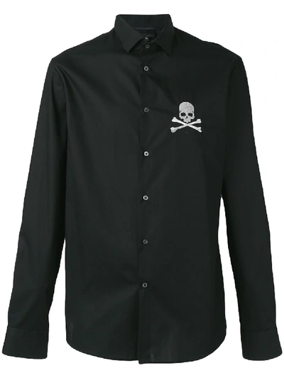 Philipp Plein Skull Shirt In Black