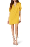 Bb Dakota Fields Of Gold Shift Dress In Sunny Yellow