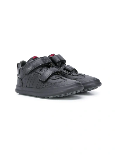 Camper Kids' Toddler Boys Pursuit Stay-put Trainers In Black