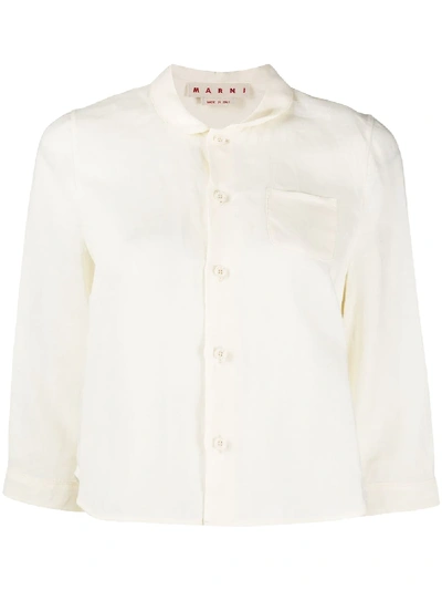 MARNI THREE-QUARTER LENGTH SLEEVE SHIRT 