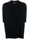 JIL SANDER FINE KNIT CASHMERE TOP