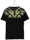 MARCELO BURLON COUNTY OF MILAN SNAKE PRINT T-SHIRT