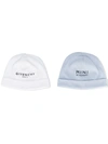 GIVENCHY SET-OF-TWO BEANIE HATS