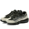 Comme Des Garçons Homme Deux Comme Des Garçons Homme Plus X Nike Grey Air Max 95 Sneakers In Grey