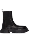 RICK OWENS MEGA BOZO TRACTOR 短靴