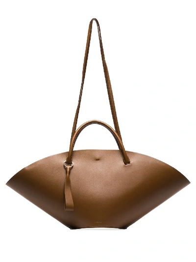 Jil Sander Medium Sombrero Tote Bag In Neutrals