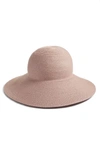 Eric Javits 'hampton' Straw Sun Hat - Pink In Blush