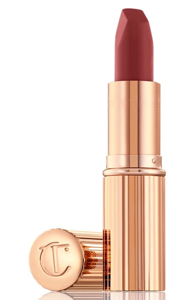 Charlotte Tilbury Matte Revolution Lipstick Walk Of No Shame 0.12 oz/ 3.4 G In Red