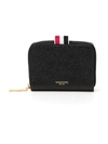 Thom Browne Black Leather Wallet In Black