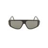 Andy Wolf Detweiler Acetate Mask Sunglasses In Grey