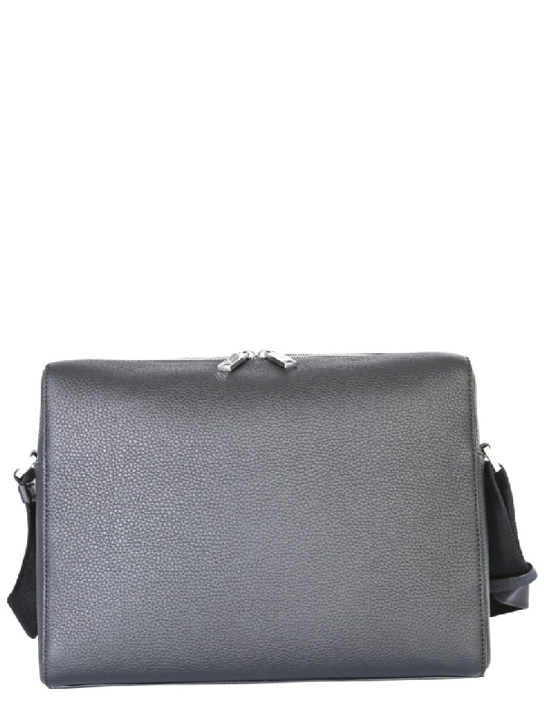hugo boss shoulder bag mens leather