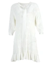 CHLOÉ EDEN WHITE KNIT DRESS,6169011D-2192-B51D-2A26-94CF38EDD985