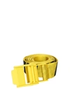 OFF-WHITE YELLOW NYLON BELT,3371375D-CBBE-33D5-6159-69B3E6A86F97