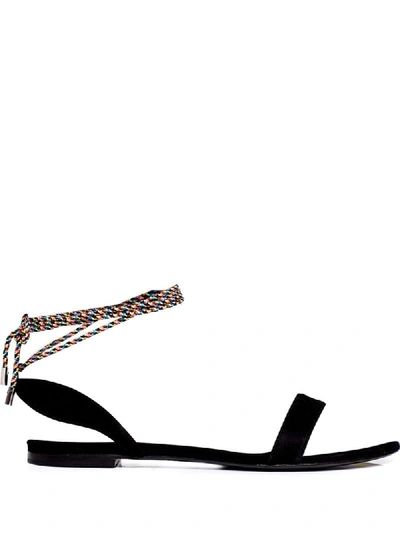Tabitha Simmons Amii Ankle Strap Sandals In Black
